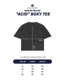 Black "Acid" Daily Boxy Tee