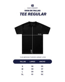 Guia de tallas Polera básica regular blanca