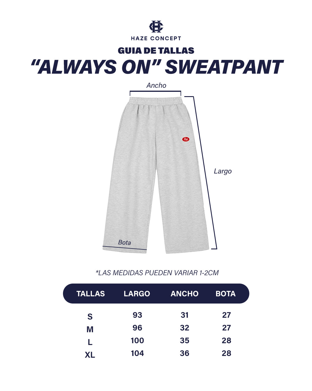 "Always On" Baggy Sweatpants Black HEAVYWEIGHT