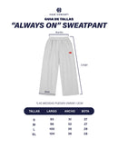 "Always On" Baggy Sweatpants Black HEAVYWEIGHT