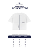 White Daily Boxy Tee