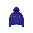 Boxy Fit Hoodie "Signature" Navy Blue