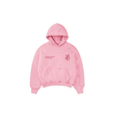 Boxy Fit Hoodie "Signature" Pink