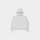 Boxy Fit Hoodie Melange Grey HEAVYWEIGHT