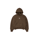 Boxy Fit Hoodie Chocolate