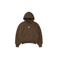 Boxy Fit Hoodie Chocolate