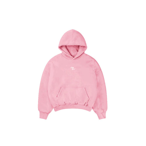 Boxy Fit Hoodie Pink