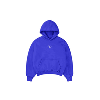 Boxy Fit Hoodie Royal Blue