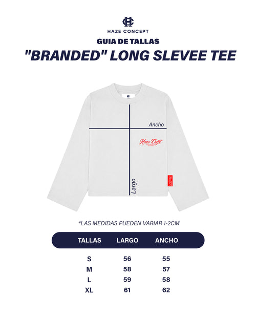 "Branded" Long Sleeve Tee