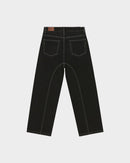 Black Icon Denim Pants