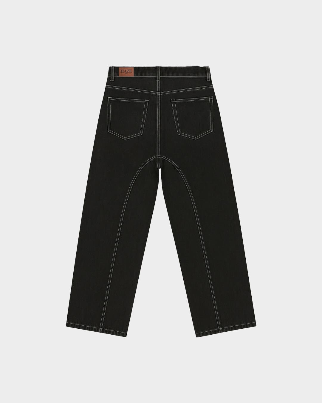 Black Icon Denim Pants