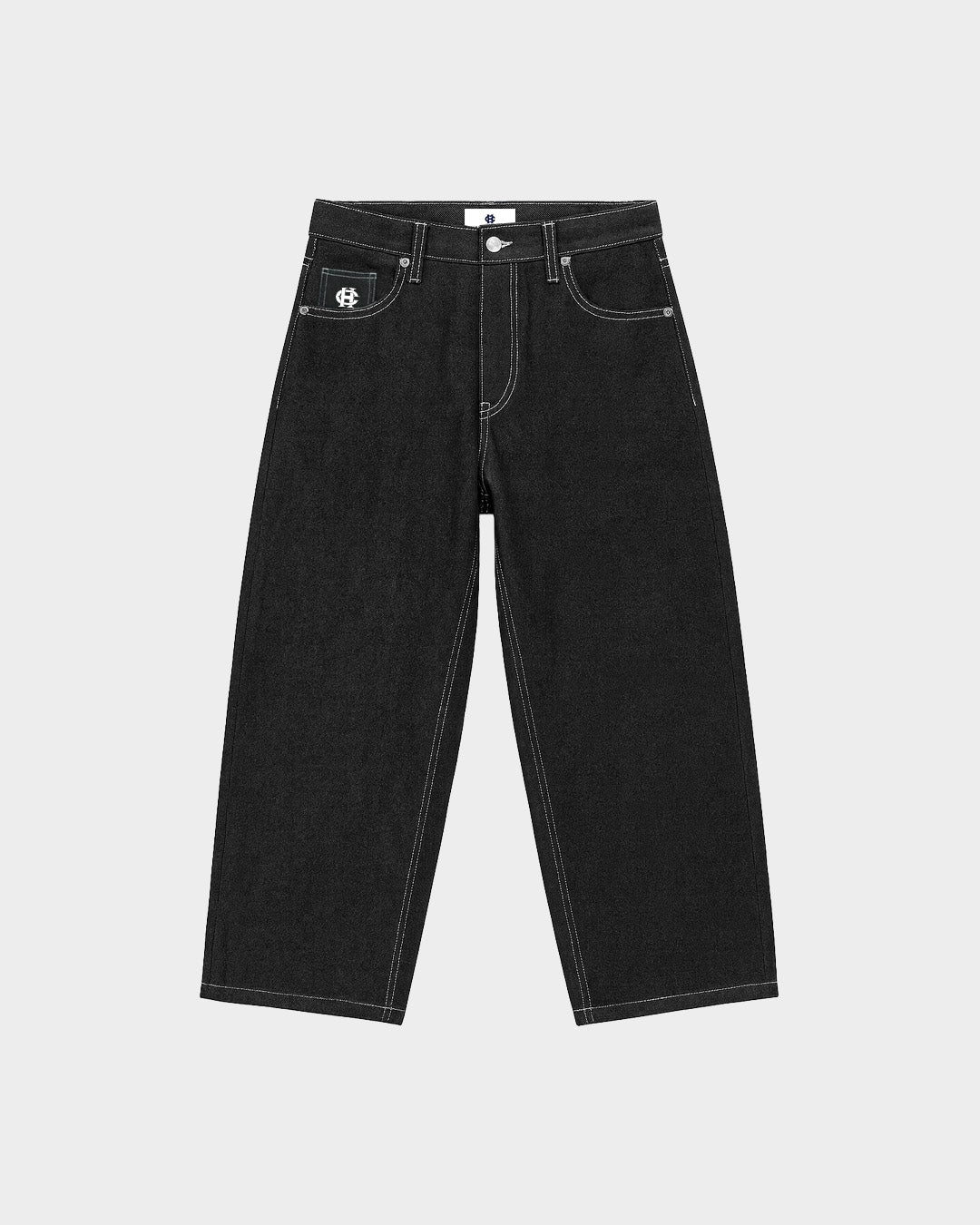 Black Icon Denim Pants