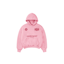 Boxy Fit Hoodie "New Standard" Pink