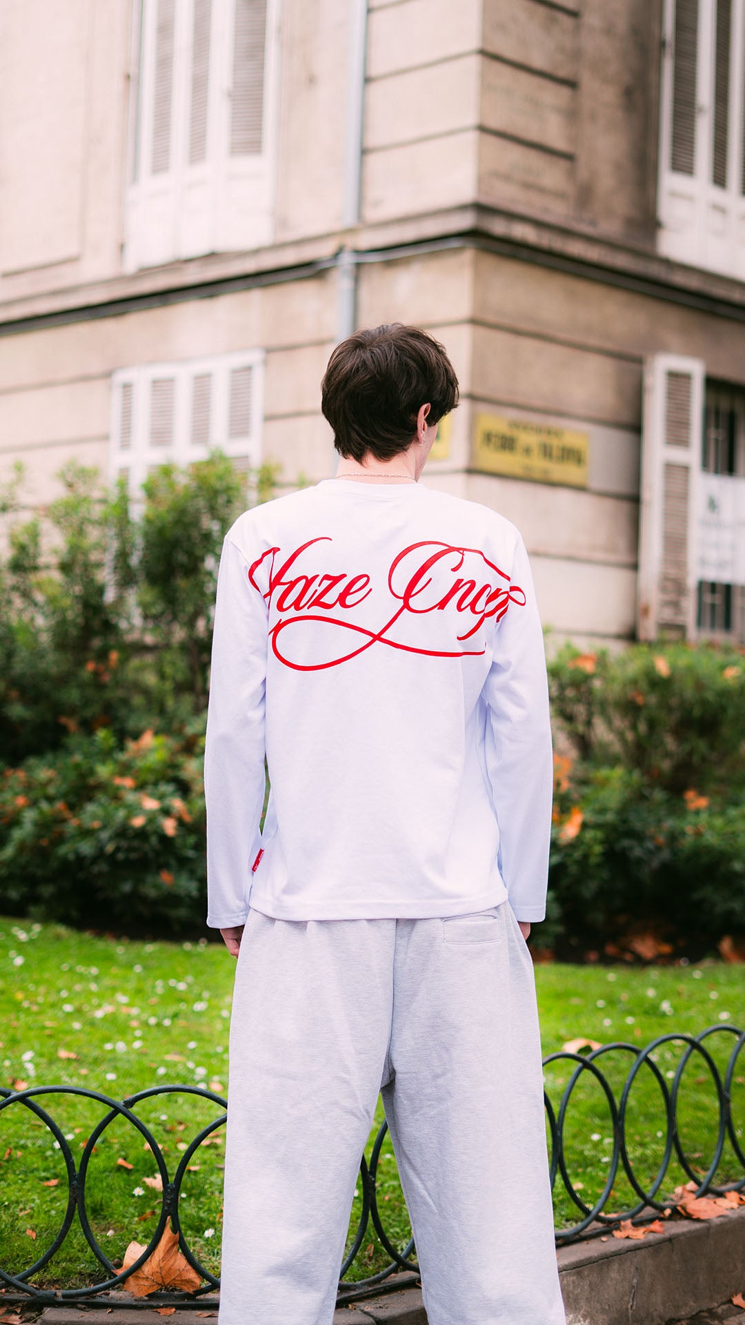 "Branded" Long Sleeve Tee