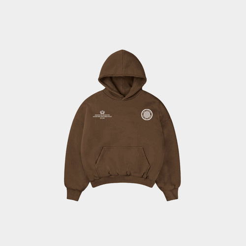 Hoodie "The Locals" Chocolate
