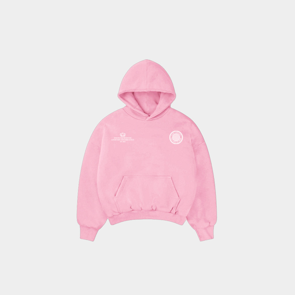 Hoodie "The Locals" Pink