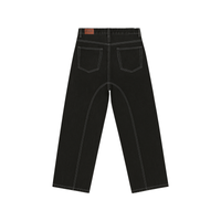 Black Icon Denim Pants