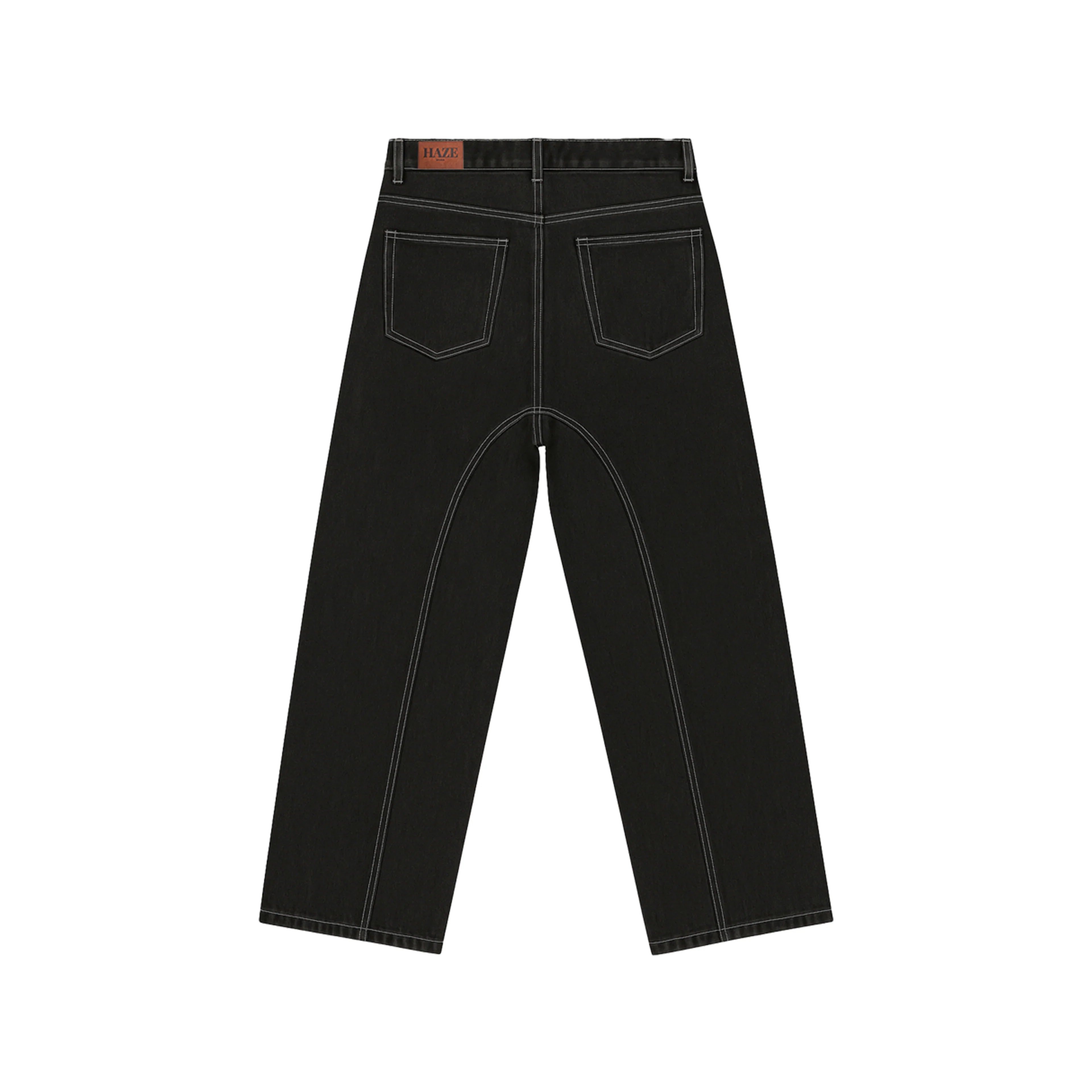 Black Icon Denim Pants