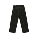 Black Icon Denim Pants