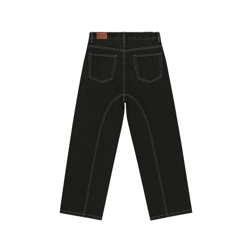 Black Icon Denim Pants