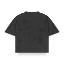 Black "Acid" Daily Boxy Tee