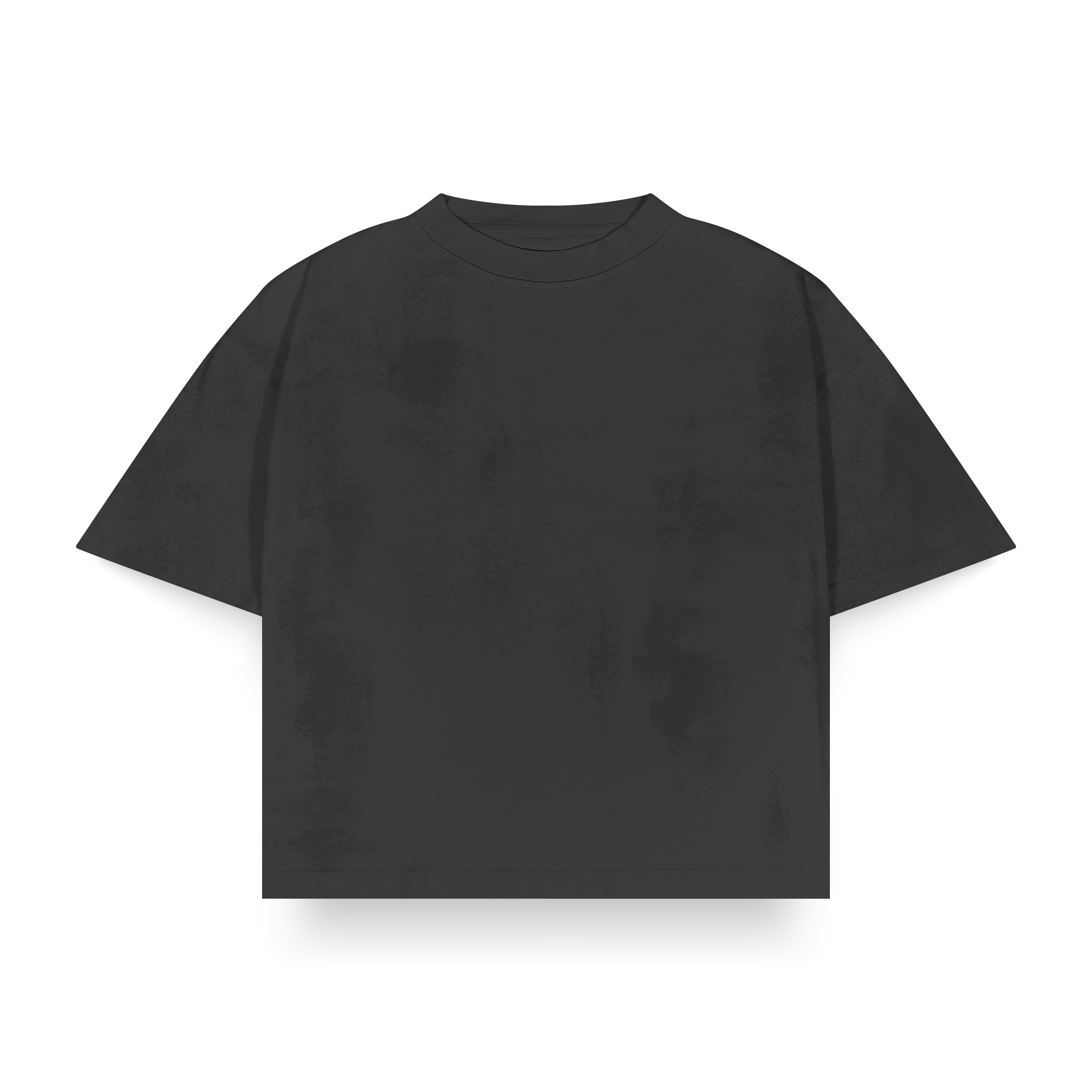 Black "Acid" Daily Boxy Tee