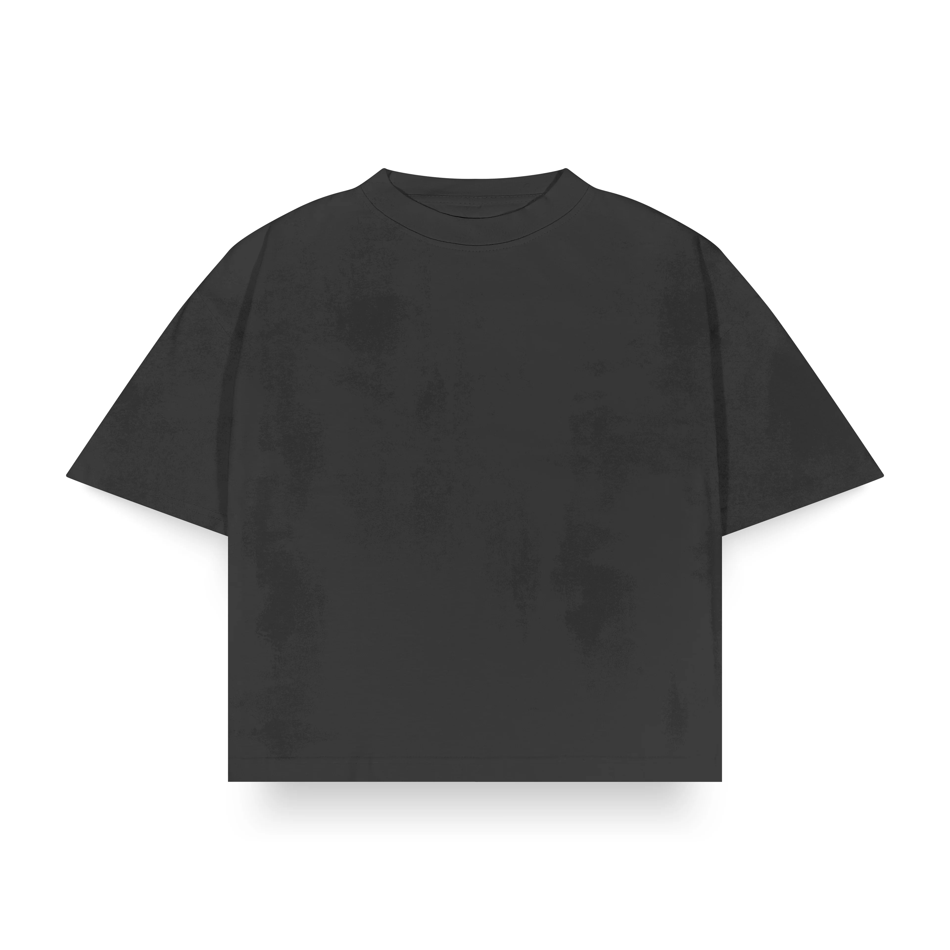 Black "Acid" Daily Boxy Tee