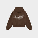 Hoodie "The Locals" Chocolate