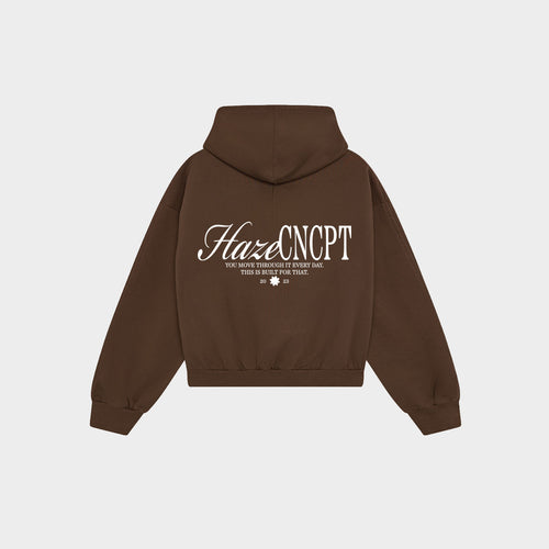 Hoodie "The Locals" Chocolate