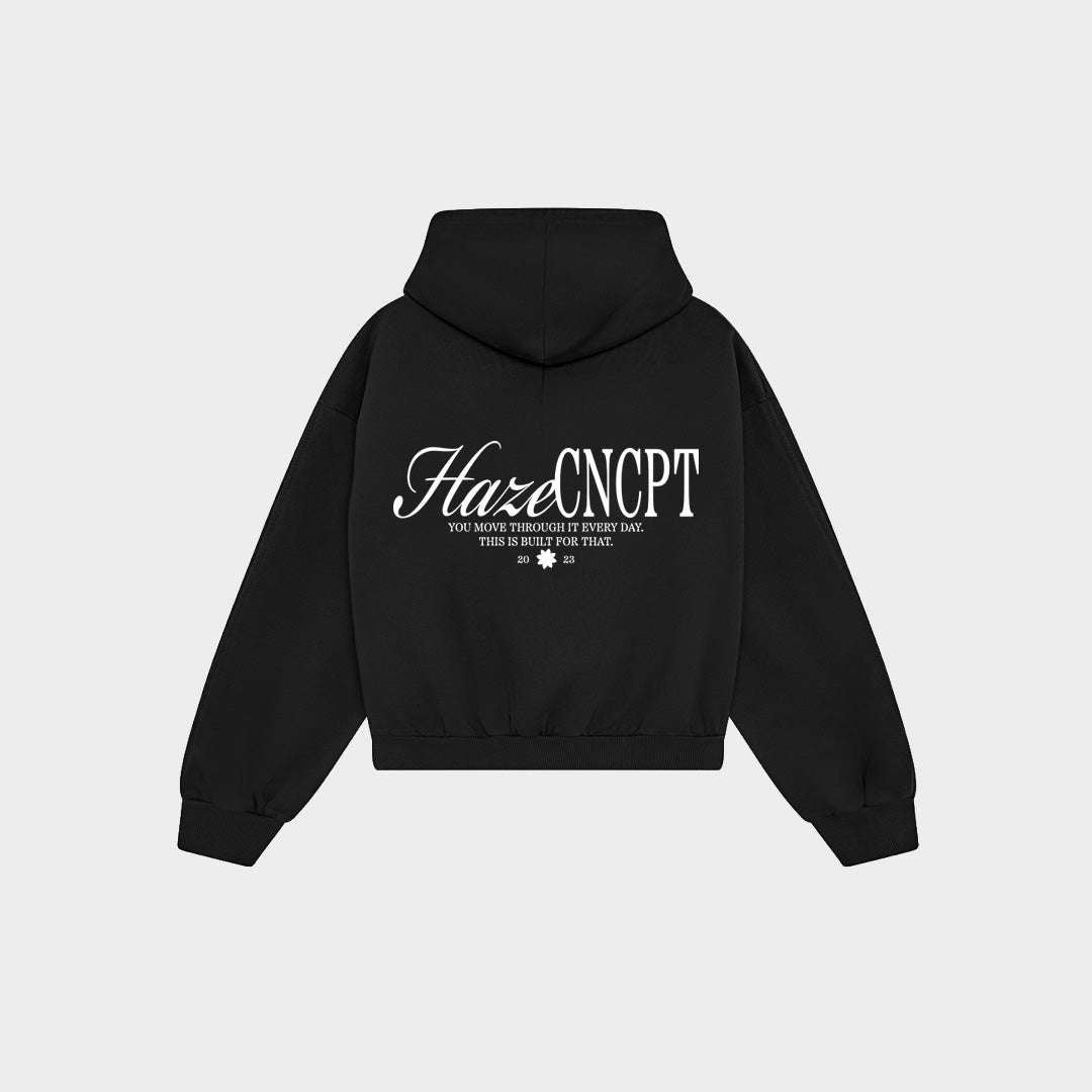 Hoodie "The Locals" Black HEAVYWEIGHT