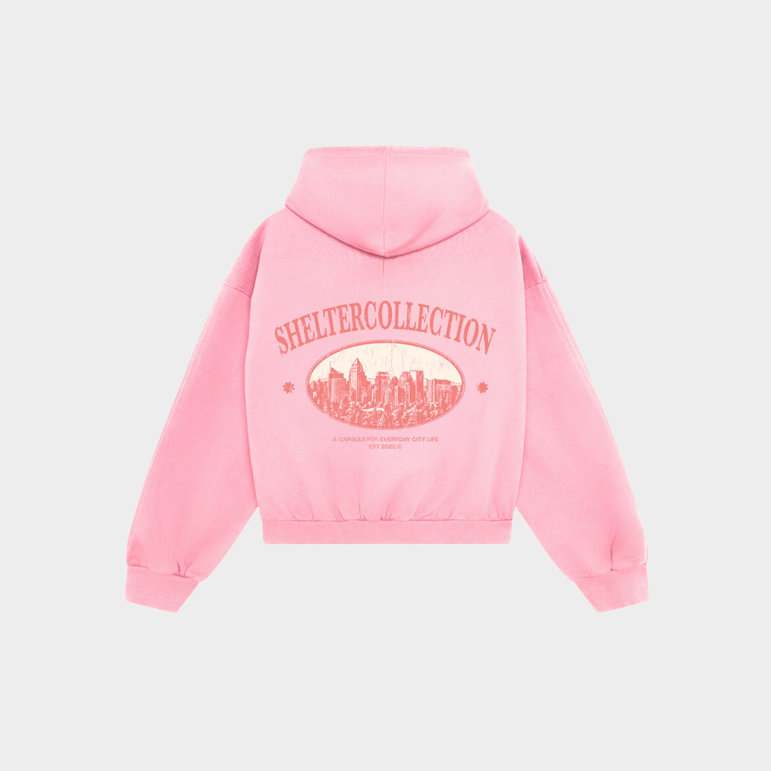 Hoodie "Shelter" Pink