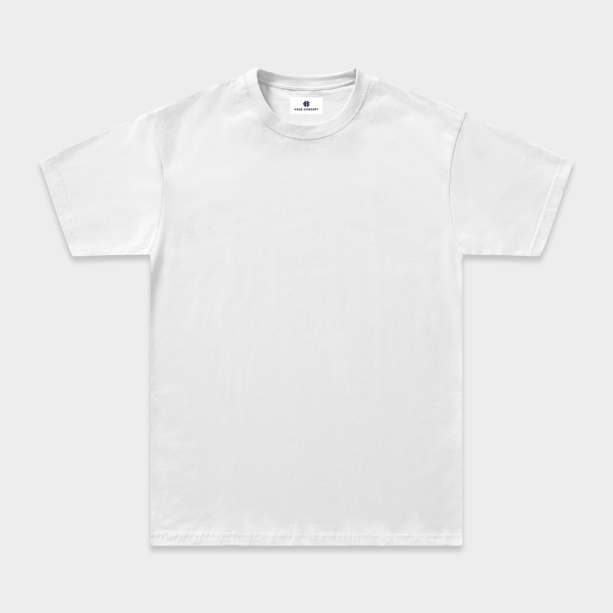 White Daily Regular Tee