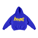 Boxy Fit Hoodie "Star" Royal Blue