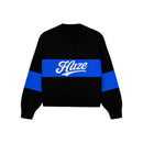 Sweater / Chaleco tejido en color negro con diseño en el frente