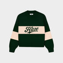 Spring Night Green Sweater
