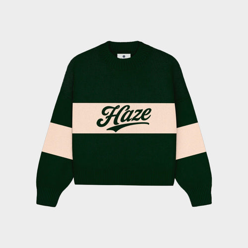 Spring Night Green Sweater