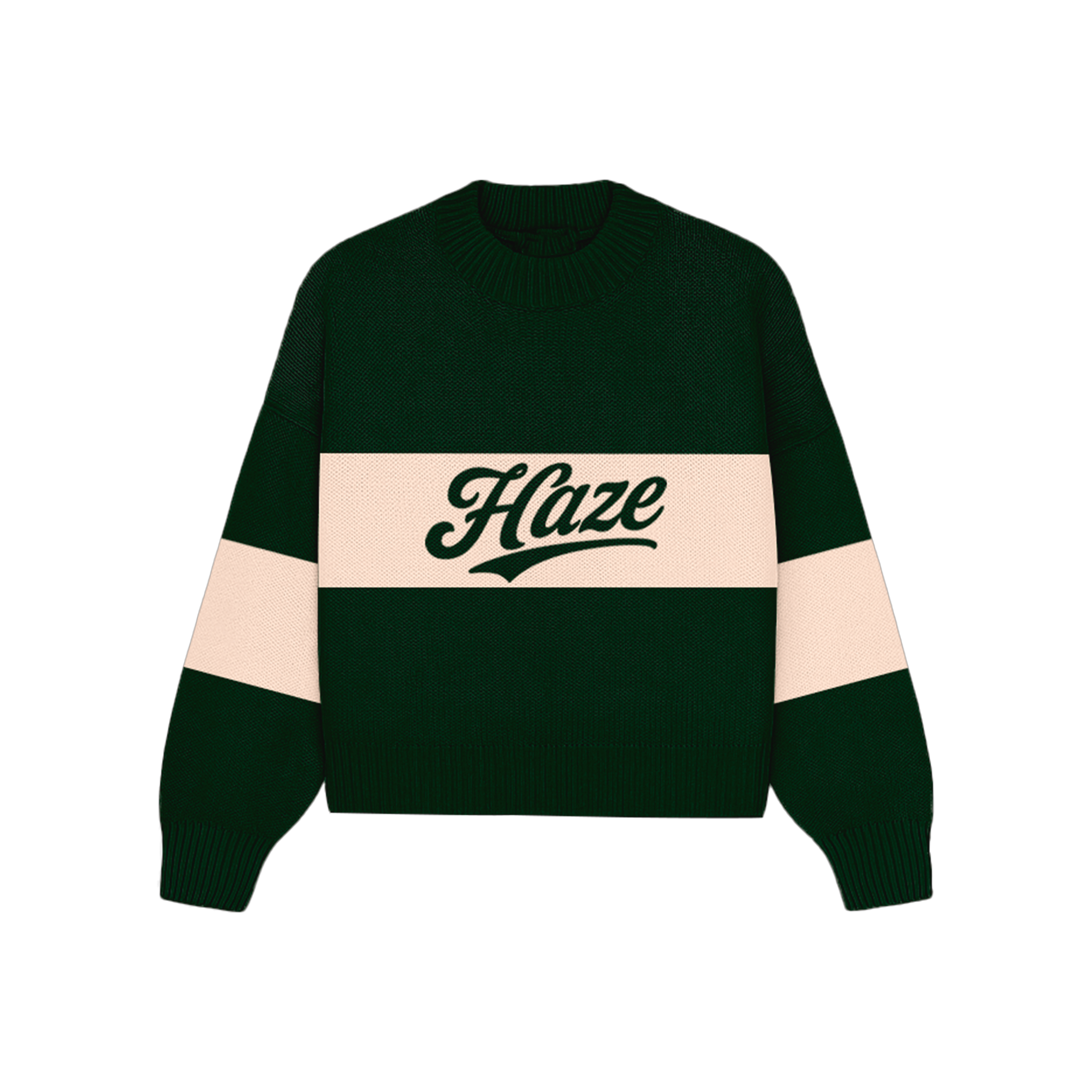 Spring Night Green Sweater