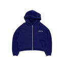 Zip Up Hoodie Navy Blue