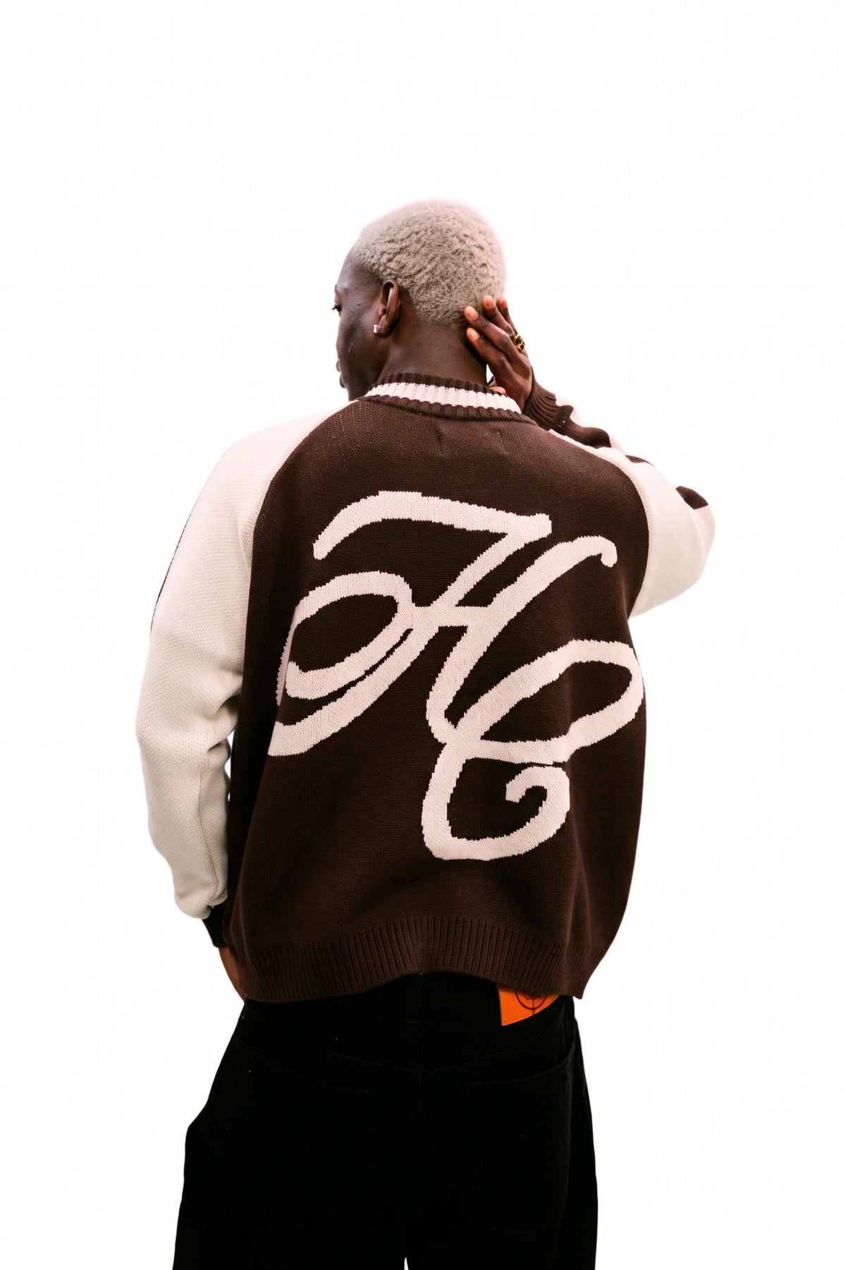"Clubhouse" Zipper Knit Chocolate